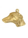 Azawakh - necklace (gold plating) - 3077 - 31717