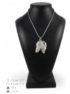 Azawakh - necklace (silver chain) - 3337 - 34484