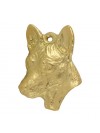 Basenji - keyring (gold plating) - 873 - 30115