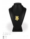 Basenji - necklace (gold plating) - 991 - 31343