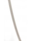 Basenji - necklace (silver cord) - 3230 - 33268