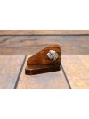 Basset Hound - candlestick (wood) - 3608 - 35682