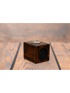 Basset Hound - candlestick (wood) - 3896 - 37381