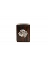 Basset Hound - candlestick (wood) - 3946 - 37631