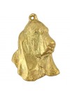 Basset Hound - necklace (gold plating) - 1524 - 25574