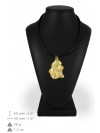 Basset Hound - necklace (gold plating) - 2534 - 27696