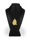 Basset Hound - necklace (gold plating) - 2534 - 27699