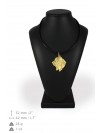 Basset Hound - necklace (gold plating) - 3026 - 31449