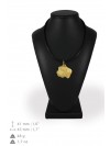 Basset Hound - necklace (gold plating) - 3047 - 31535