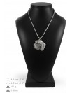 Basset Hound - necklace (silver chain) - 3320 - 34452