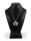 Basset Hound - necklace (silver chain) - 3320 - 34453