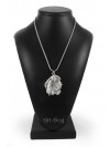 Basset Hound - necklace (silver chain) - 3364 - 34621