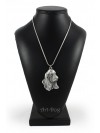 Basset Hound - necklace (silver chain) - 3378 - 34647