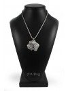 Basset Hound - necklace (silver cord) - 3198 - 33214