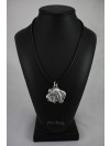 Basset Hound - necklace (silver plate) - 2953 - 30789