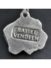 Basset Hound - necklace (silver plate) - 2953 - 30791