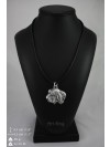 Basset Hound - necklace (silver plate) - 2953 - 30792