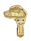 Beagle - clip (gold plating) - 2625 - 28525