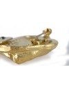Beagle - clip (gold plating) - 2625 - 28526