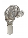 Beagle - clip (silver plate) - 2575 - 28059
