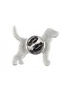 Beagle - pin (silver plate) - 2644 - 28672