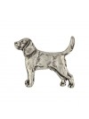 Beagle - pin (silver plate) - 458 - 25939