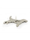 Beagle - pin (silver plate) - 458 - 25941