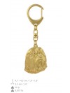 Bearded Collie - keyring (gold plating) - 2853 - 30280