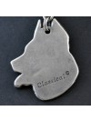 Beauceron - necklace (silver chain) - 3301 - 33674