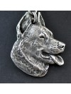 Beauceron - necklace (silver plate) - 2936 - 30722