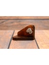 Bedlington Terrier - candlestick (wood) - 3611 - 35691