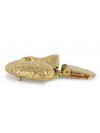 Bedlington Terrier - clip (gold plating) - 1606 - 26808
