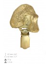 Bedlington Terrier - clip (gold plating) - 2621 - 28498
