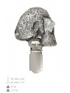 Bedlington Terrier - clip (silver plate) - 2570 - 28019