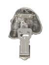 Bedlington Terrier - clip (silver plate) - 688 - 26455