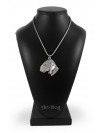 Bedlington Terrier - necklace (silver cord) - 3200 - 33218