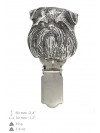 Belgium Griffon - clip (silver plate) - 2563 - 27951