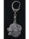Bernese Mountain Dog - keyring (silver plate) - 2207 - 21301