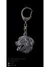Bernese Mountain Dog - keyring (silver plate) - 2805 - 29740