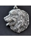 Bernese Mountain Dog - necklace (silver chain) - 3278 - 33535