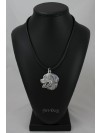Bernese Mountain Dog - necklace (silver plate) - 2991 - 30948