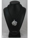 Bernese Mountain Dog - necklace (silver plate) - 2991 - 30947
