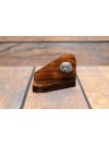Bichon Frise - candlestick (wood) - 3681 - 36009