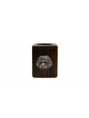 Bichon Frise - candlestick (wood) - 4013 - 37970