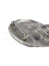 Bichon Frise - clip (silver plate) - 268 - 26302