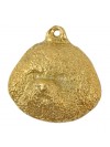 Bichon Frise - keyring (gold plating) - 1596 - 25638