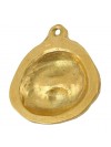 Bichon Frise - keyring (gold plating) - 1596 - 25639