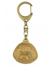 Bichon Frise - keyring (gold plating) - 1596 - 25640