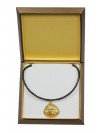 Bichon Frise - necklace (gold plating) - 2526 - 27682