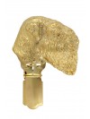 Black Russian Terrier - clip (gold plating) - 1041 - 26766